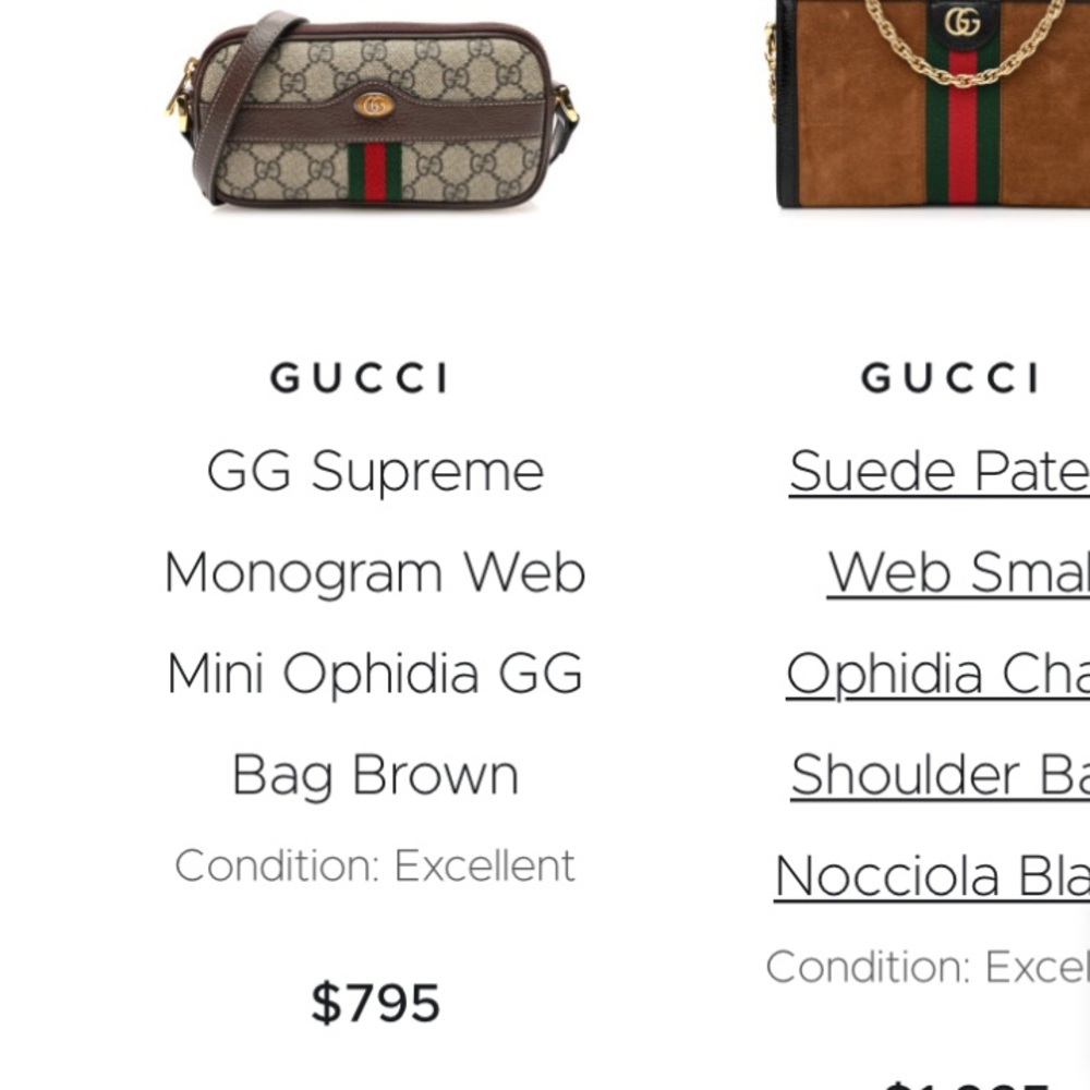 SOLD ‼️Gucci Crossbody Bag in Brown and Green with Signature Monogram - Picture 16 of 16